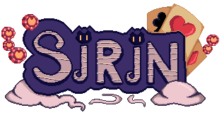 Arte da logo do jogo Sirin